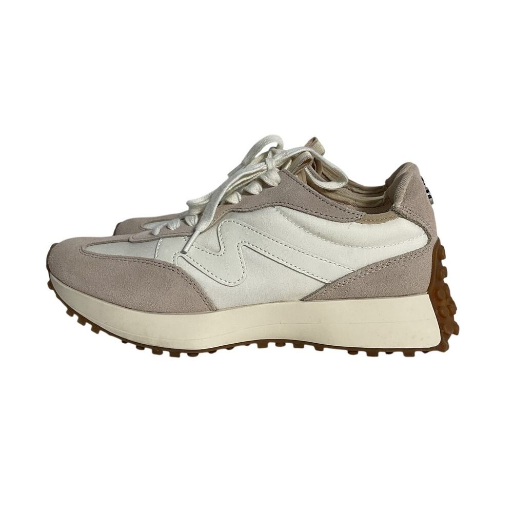 Steve Madden Retro Beige Multi Campo Sneakers Size 9 - Picture 3 of 6